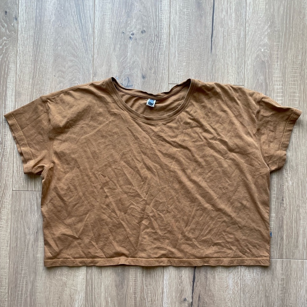 Ana + Zac Organic Cotton Crop T-Shirt